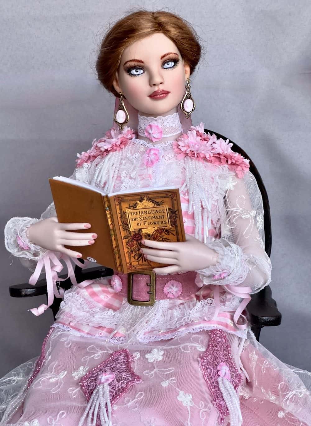 Victorian Leisure 22" 1867 At Home Toilette (SOLD) - Image 7