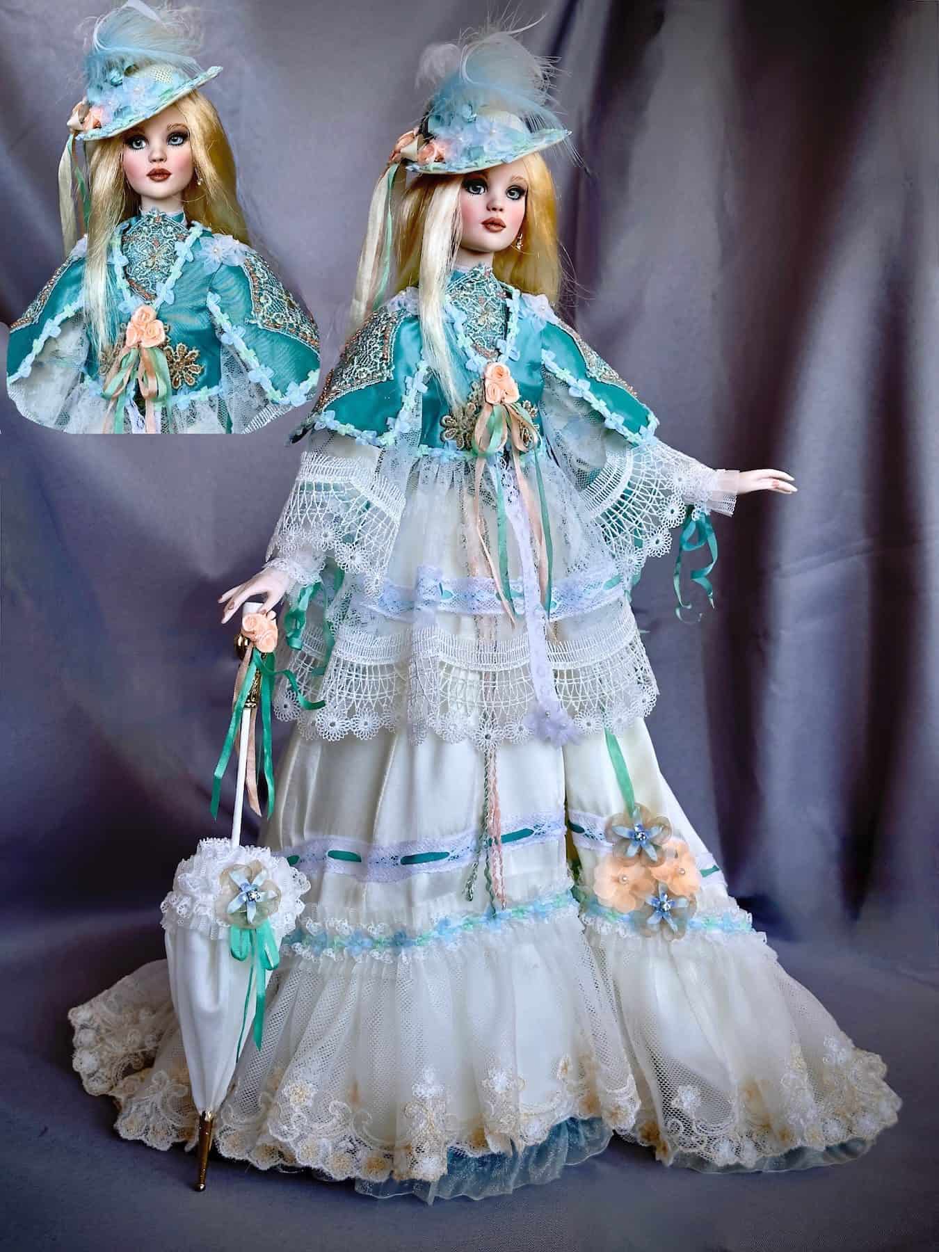 Maelona 16" Edwardian inspired. (SOLD)