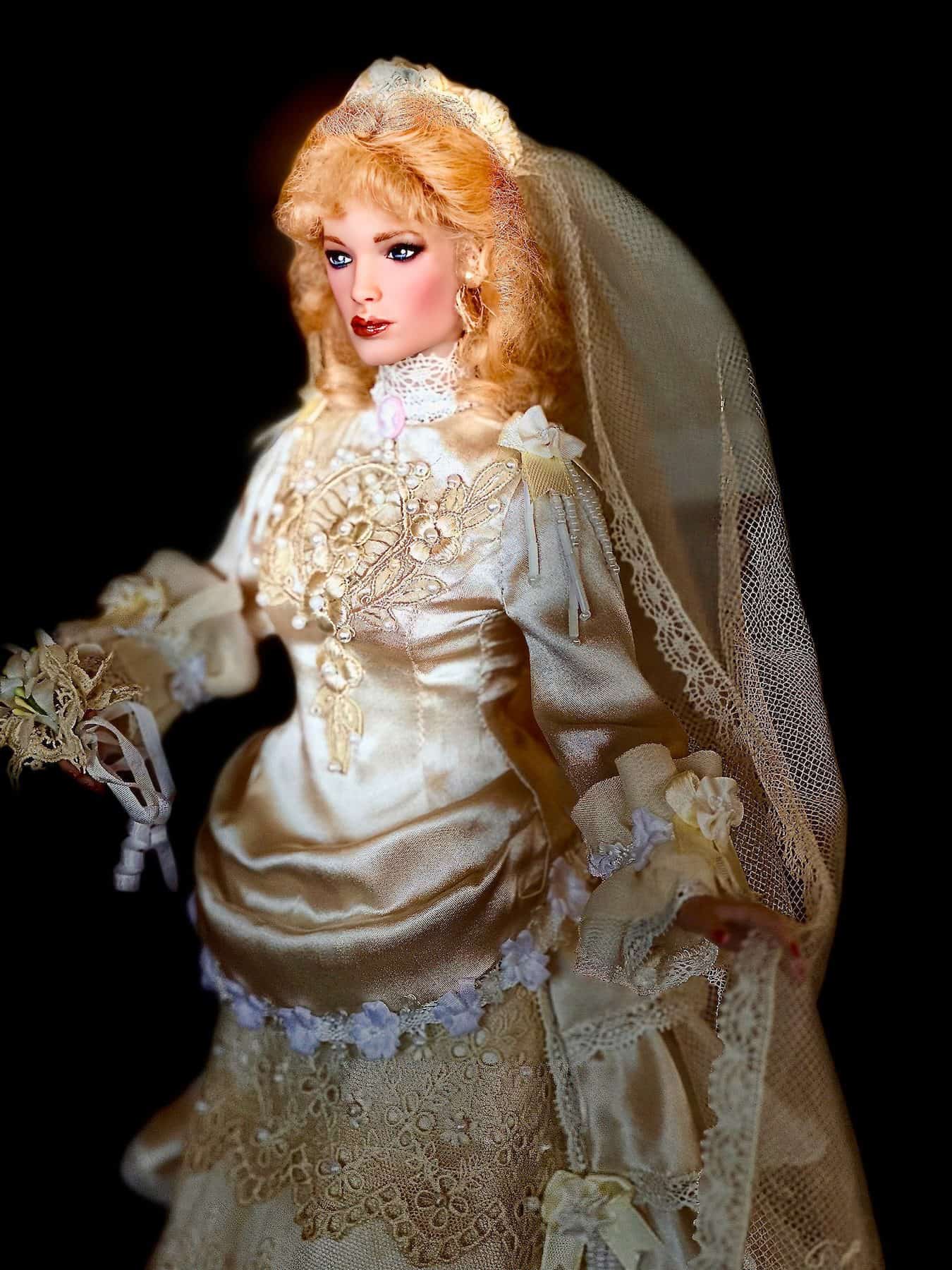 Victorian Bride 16" (SOLD) - Image 18