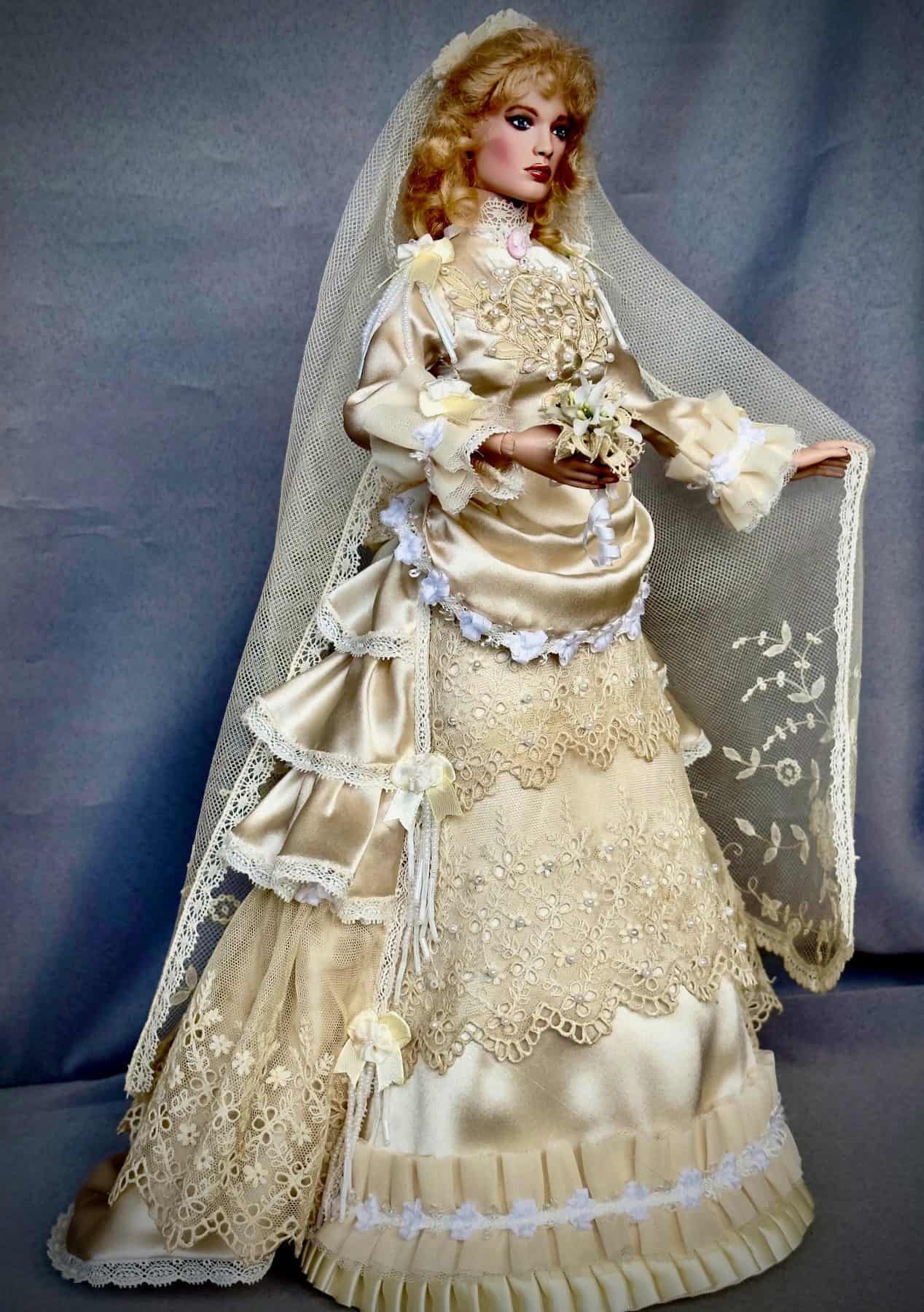 Victorian Bride 16" (SOLD) - Image 16