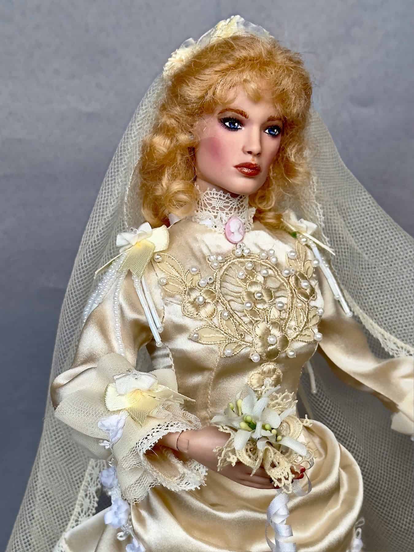 Victorian Bride 16" (SOLD) - Image 14
