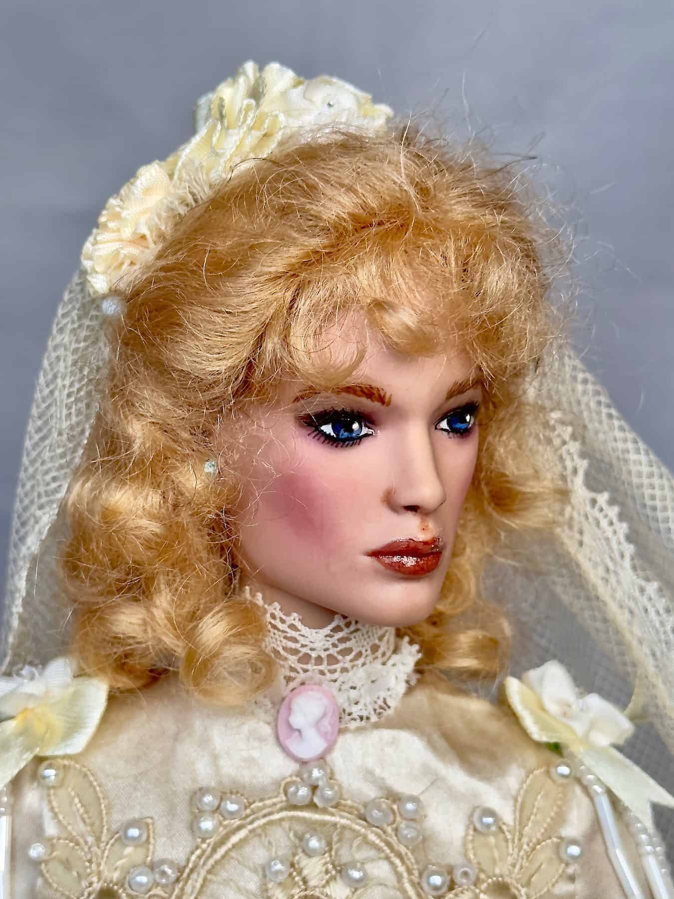 Victorian Bride 16" (SOLD) - Image 9