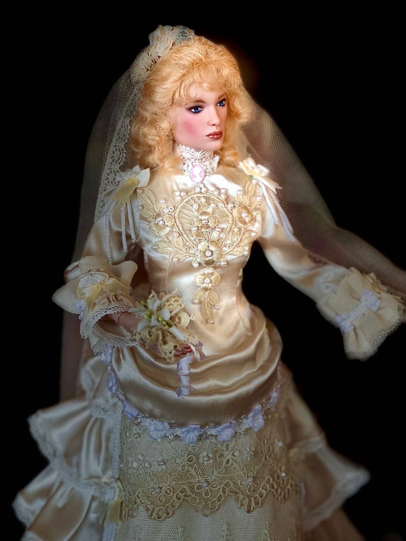 Victorian Bride 16" (SOLD) - Image 8