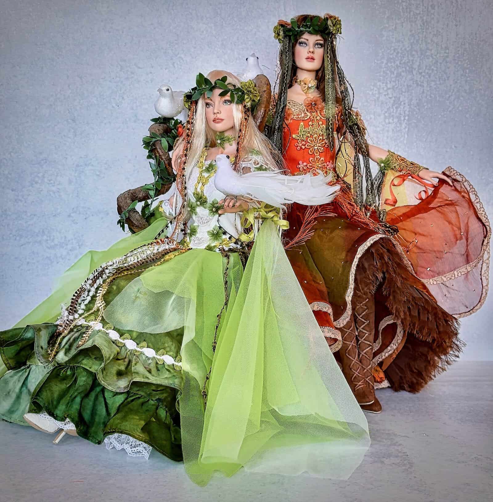 Autumn 16" (Woodland Maidens Series) SOLD - Image 15