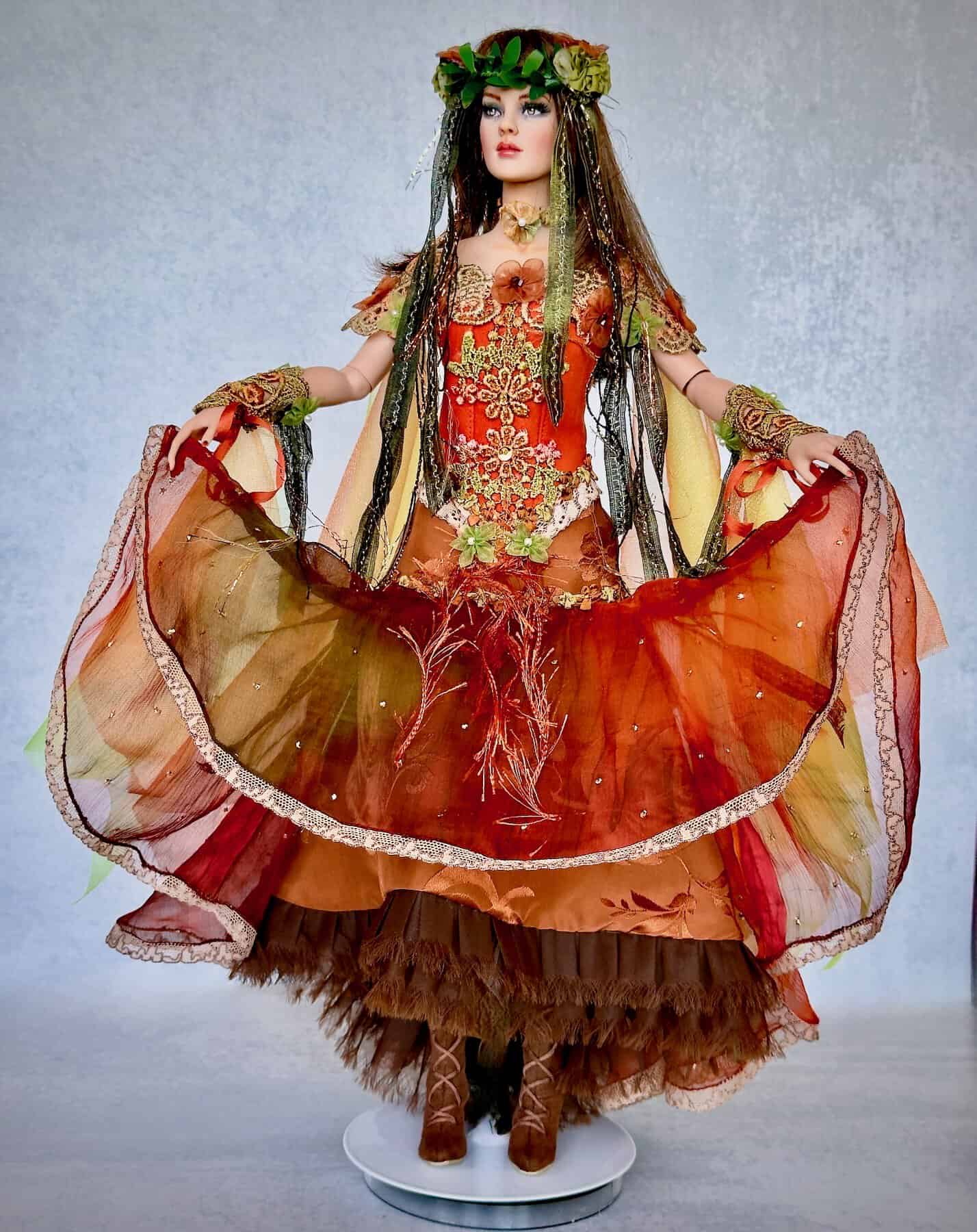 Autumn 16" (Woodland Maidens Series) SOLD - Image 2