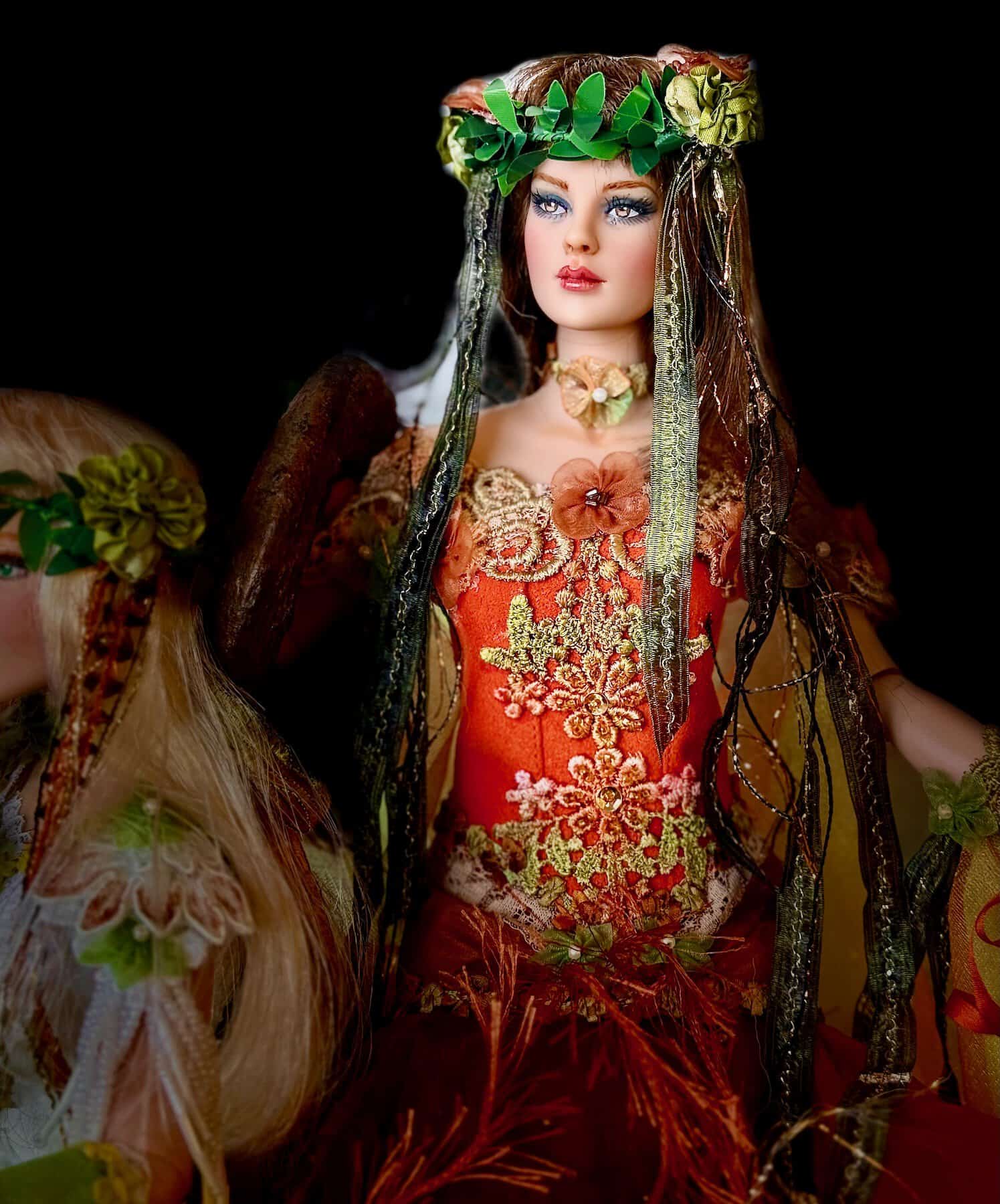 Autumn 16" (Woodland Maidens Series) SOLD - Image 13