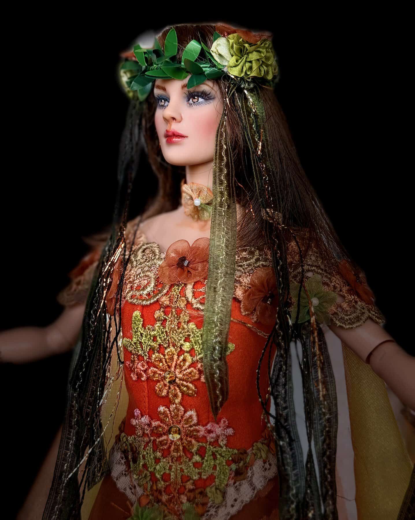 Autumn 16" (Woodland Maidens Series) SOLD - Image 8